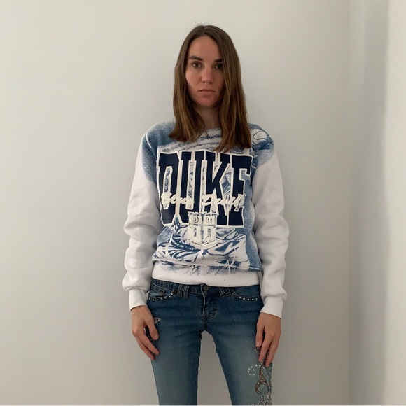 Tops - VTG & RARE Duke Blue Devils basketball sweatshirt 90s USA
